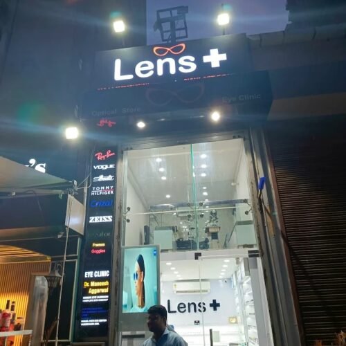 Lens+ Front Night View